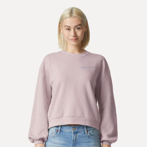 American Apparel ReFlex Women's Fleece Crewneck Sweatshirt